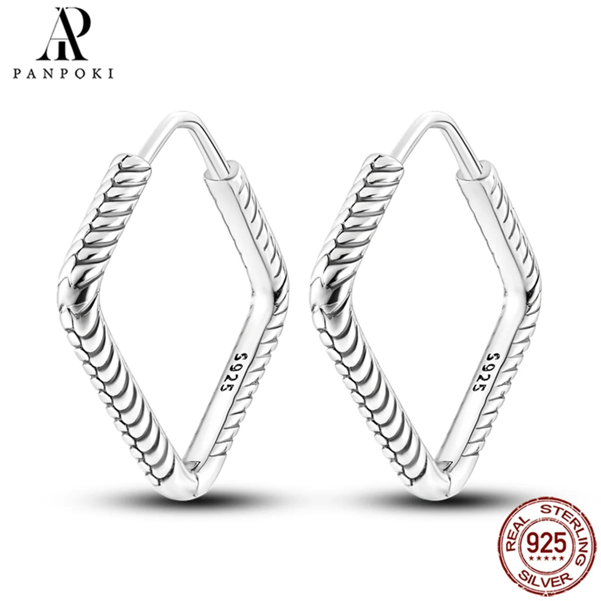 HOT 65 Style Sterling Silver 925 Pave Shiny CZ Heart Hoop Earrings Fit Original Earrings Fine Women Jewelry Fine Fashion Gifts