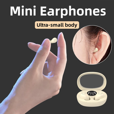 SK32 Mini Sleeping 5.4 Bluetooth Earphone Wireless Headphones Sport Running Invisible Earbuds HIFI Bass For Xiaomi Redmi Headset