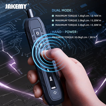 JAKEMY 180In1 Precision Cordless Electric Screwdriver Set,Magnetic Bits Multifunction Repair Kit For Laptop/Phone/Glasses