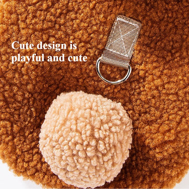 Puppy cat clothes Four seasons cute animal sleeveless traction sweater Teddy pet cat clothes dog clothes