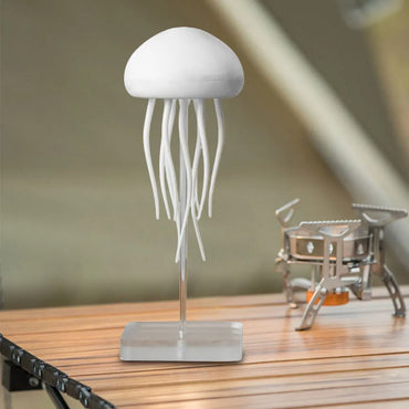 3D Jellyfish Night Light Jellyfish Nightlight with Rotating Tentacles Jellyfish Bedside Lamp Type-C Charging for Kids Room
