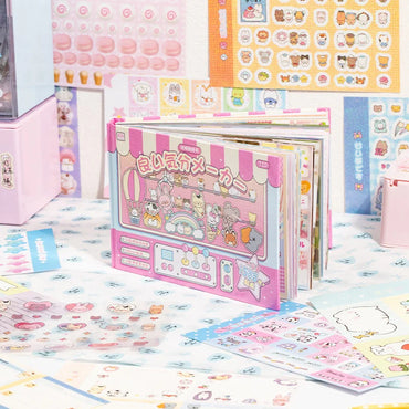 Mr. Paper 1Style 72Pcs/bag Good Mood Maker Cut Film Sticker Book DIY Handbook Scrapbook Phone Case Photo Frame Calendar