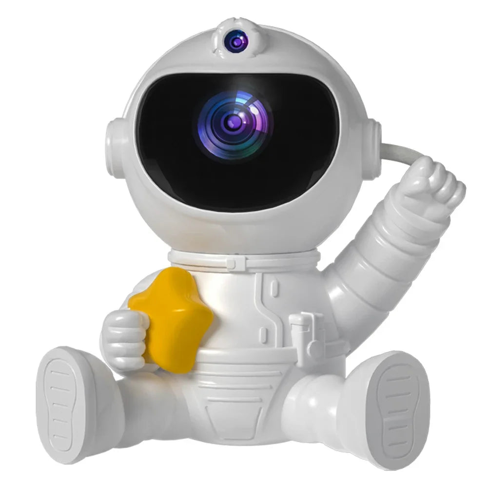 Galaxy Star Projector 8 Effects Astronaut Starry Sky Projector Galaxy Night Light Bedroom Ceiling Projection Lamp Children Gifts