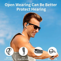 TWS Wireless Earphone, Bluetooth Headphones with Mic, 48H Stereo Headset,Lightweight and Comfortable Sports Earbuds, for Running