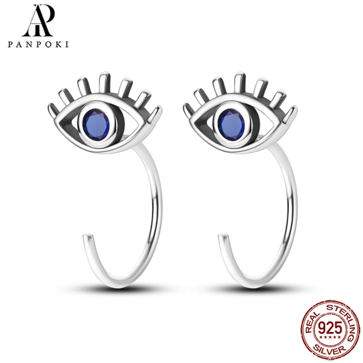 HOT 65 Style Sterling Silver 925 Pave Shiny CZ Heart Hoop Earrings Fit Original Earrings Fine Women Jewelry Fine Fashion Gifts