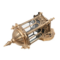 Antique Lantern Wall Lamp Sconce Porch Lamp Garden Outdoor Exterior Wall Light Wall Mount Waterproof Lantern E27