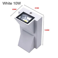 5W 10W Modern simple creative outdoor waterproof wall lamp LED courtyard lamps gate lamp terrace balcony garden wall light