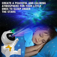 Galaxy Star Projector 8 Effects Astronaut Starry Sky Projector Galaxy Night Light Bedroom Ceiling Projection Lamp Children Gifts