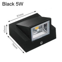 5W 10W Modern simple creative outdoor waterproof wall lamp LED courtyard lamps gate lamp terrace balcony garden wall light