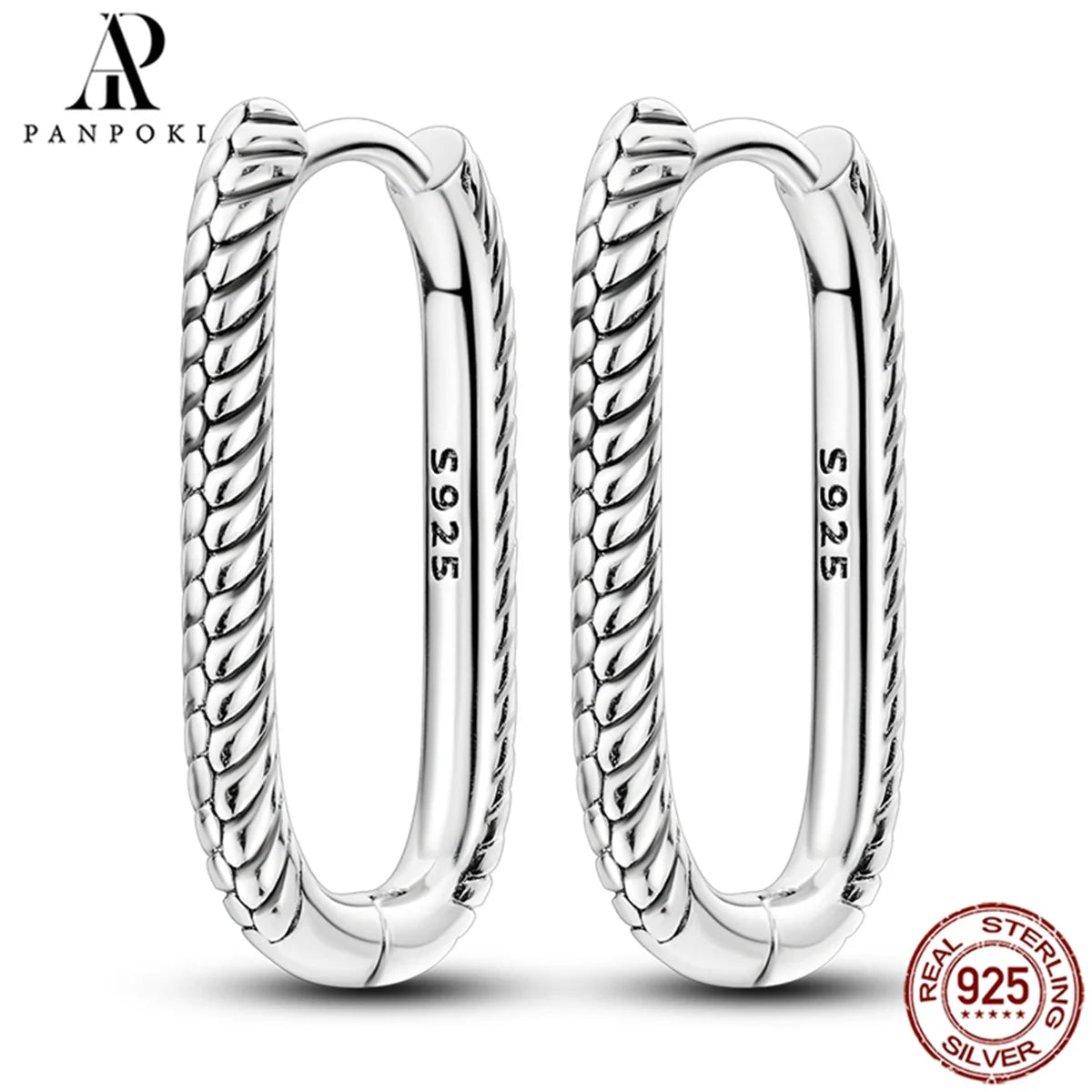 HOT 65 Style Sterling Silver 925 Pave Shiny CZ Heart Hoop Earrings Fit Original Earrings Fine Women Jewelry Fine Fashion Gifts