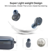Refurbished TOZO TWS Earbuds AI Translate In Ear Bluetooth 5.3 Earphones with Mic ENC Touch Control  32 Preset EQs Support APP