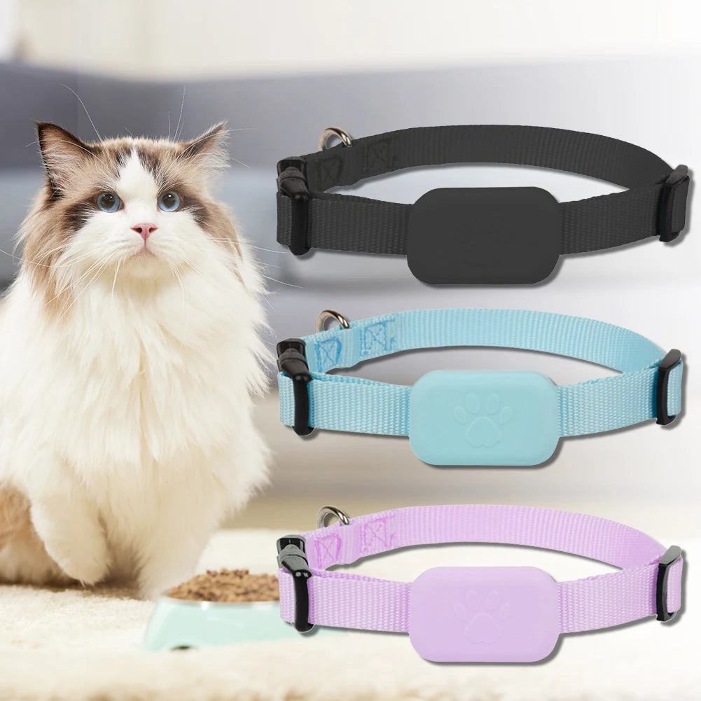 For iOS Puppy Collar Battery Operated Animal Tracking Movement Alert Collar Adjustable Pet Anti Lost Tracker Pet Supplies