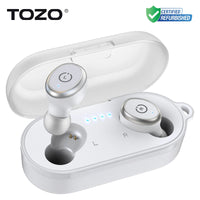 Refurbished TOZO TWS Earbuds AI Translate In Ear Bluetooth 5.3 Earphones with Mic ENC Touch Control  32 Preset EQs Support APP