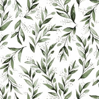 Green Leaf Wallpaper Peel and Stick Olive Leaf Contact Paper 17.7inch x 118.1inch Green Peel and Stick Wallpaper Modern Farmhou