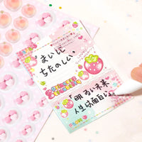 Mr. Paper 1Style 72Pcs/bag Good Mood Maker Cut Film Sticker Book DIY Handbook Scrapbook Phone Case Photo Frame Calendar