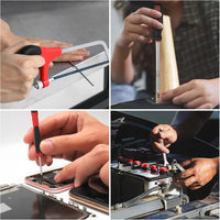 218 Piece Tool Box Tool Set with Screwdriver, Hex Sockets, Hammer, Pliers, for Household, DIY, Cars, Garage