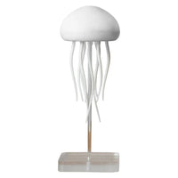 3D Jellyfish Night Light Jellyfish Nightlight with Rotating Tentacles Jellyfish Bedside Lamp Type-C Charging for Kids Room