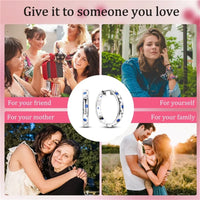 HOT 65 Style Sterling Silver 925 Pave Shiny CZ Heart Hoop Earrings Fit Original Earrings Fine Women Jewelry Fine Fashion Gifts