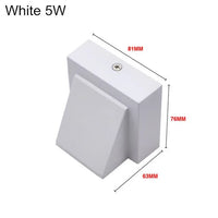 5W 10W Modern simple creative outdoor waterproof wall lamp LED courtyard lamps gate lamp terrace balcony garden wall light