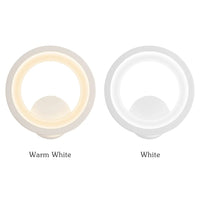 Round Wall Mount Light European Wall Sconces Lighting Wall Lamp Fixture for Bedside Corridor Bedroom Living Room Hallway Light