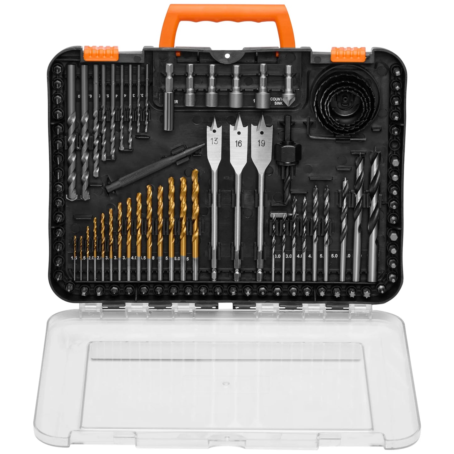 SucceBuy 70/100/101/246/318 PCs Drill Bit Set Screwdriver Bit Set Suitable Drilling and Screw Driving Drill Combo Bit Sets