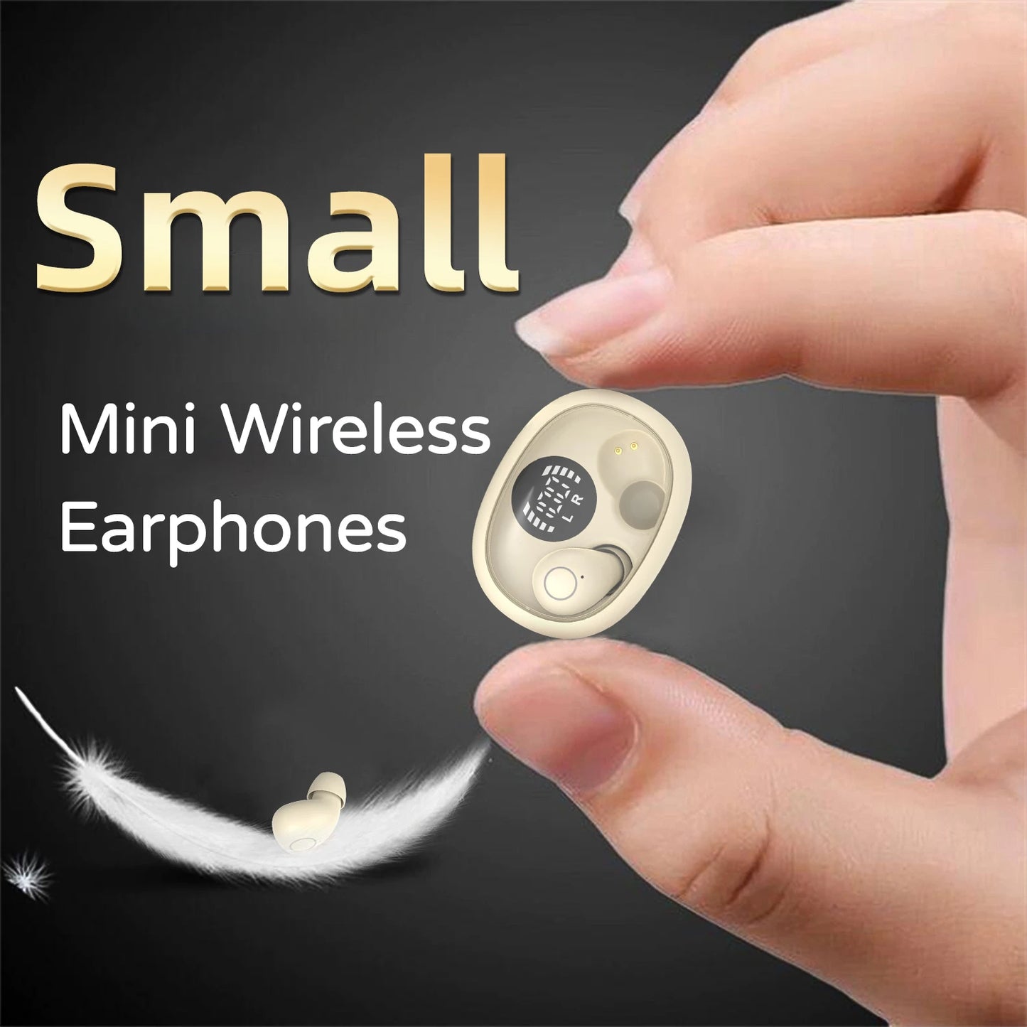 SK32 Mini Sleeping 5.4 Bluetooth Earphone Wireless Headphones Sport Running Invisible Earbuds HIFI Bass For Xiaomi Redmi Headset