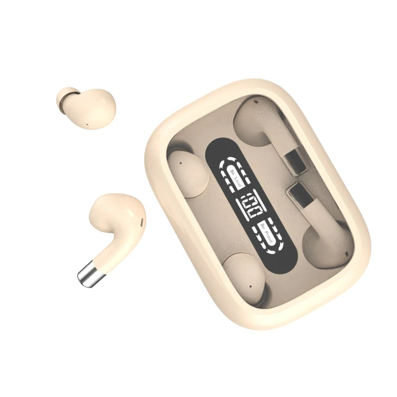SK 2in1 Dual Headphones 5.4 Bluetooth Wireless Earphones Sports Sleeping Noise Reduction HD Call Headset HIFI Music Bass Earbuds