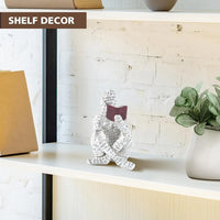 Home Decor Pulp Reading Women Thinker Statue Aesthetic  Decoration on Shelf Table Desk for Living Room Office Bedroom A