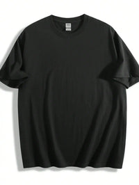Plus Size Cleveland Indians Chief Wahoo Logo Black Short Sleeve T-Shirt Suitable for Outdoor Leisure Wear in Summer
