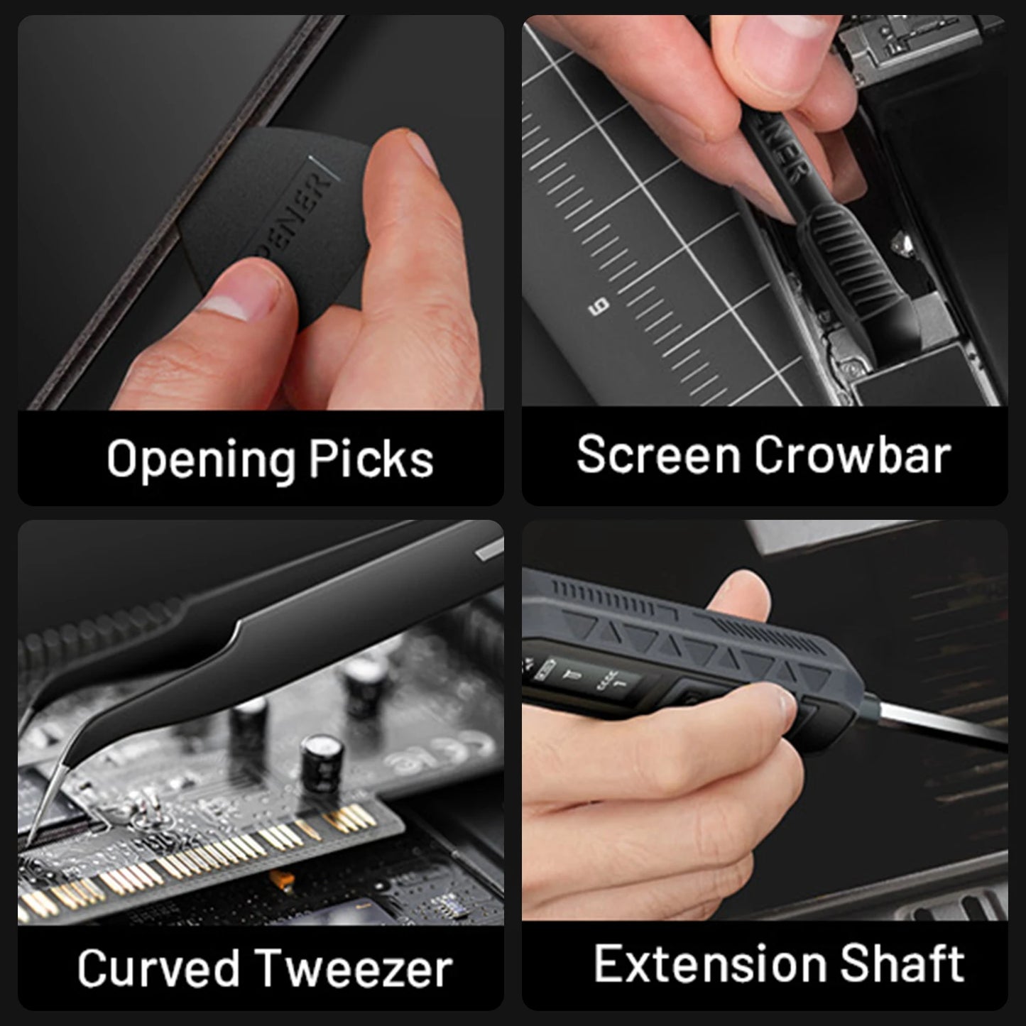 JAKEMY 180In1 Precision Cordless Electric Screwdriver Set,Magnetic Bits Multifunction Repair Kit For Laptop/Phone/Glasses
