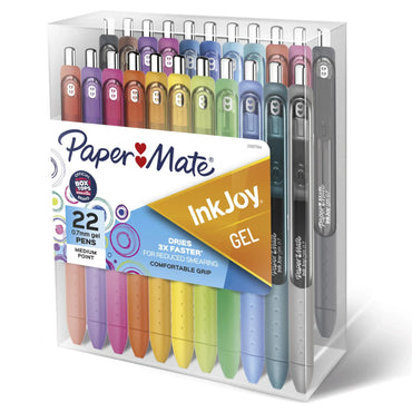 Gel pens, medium tip (0.7 mm), assorted colors, 14 pieces, stationery, office accessories, kids school supplies,  gel pens